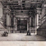 P. Dall’Olio, Il Teatro Farnese in Parma (1866)