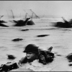 US troops assault Omaha Beach during the D-Day landings. Normandy, France. June 6th, 1944. © Robert Capa / International Center of Photography / Magnum Photos