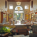 La libreria Manfrotto di Palazzo Roberti, a Bassano del Grappa