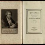 G. B. Bodoni, Manuale tipografico, 1818; Parma, Biblioteca Palatina, su concessione del Ministero dei Beni e delle Attività Culturali e del Turismo
